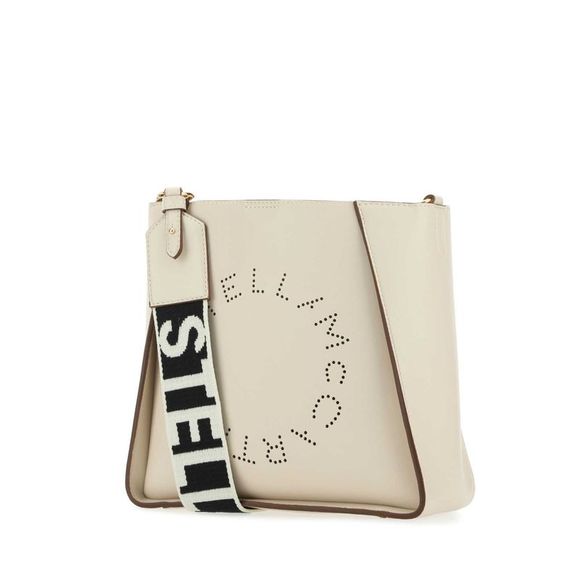 STELLA McCARTNEY Ivory Alter Mat Stella Logo Crossbody Bag - Picture 2 of 2
